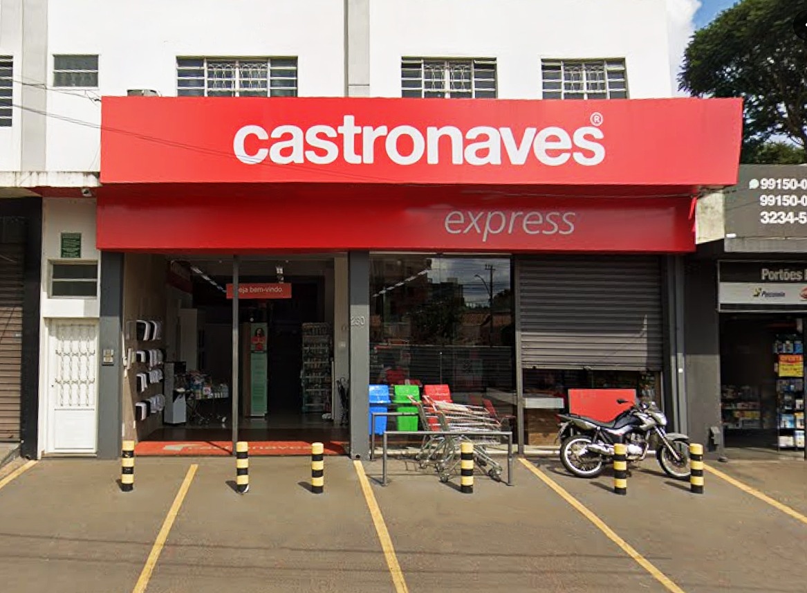 Fachada da Loja Tubalina - Castro Naves em Tubalina, Uberlândia